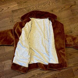 Faux fur jacket, women’s